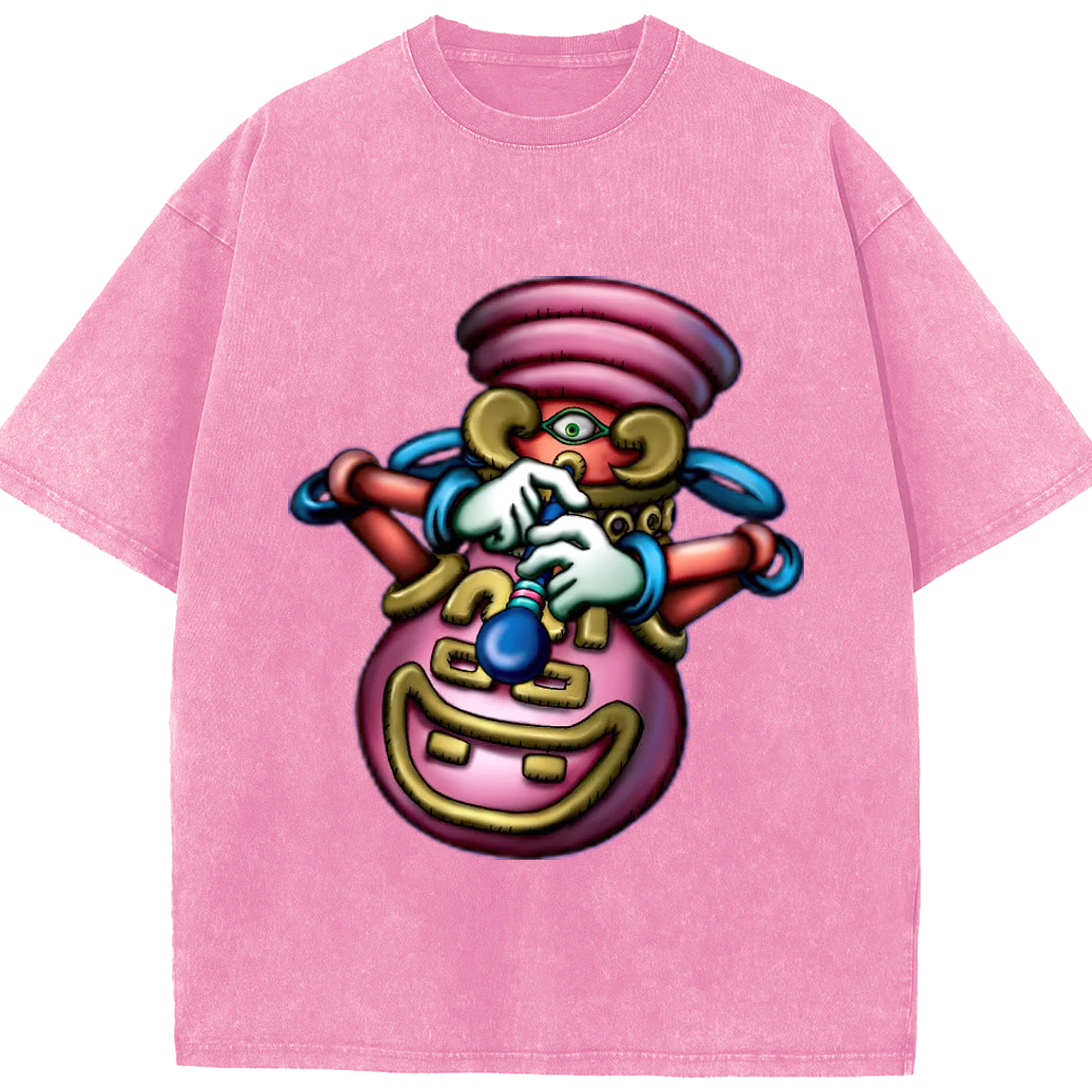 （画像用） 遊☆戯☆王 Yu-Gi-Oh! 綿100% ヴィンテージ風 半袖Tシャツ（フロントプリント）